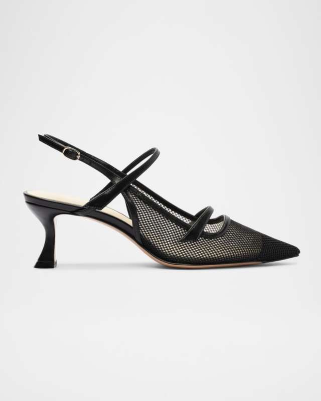 Tita Mesh 60 Slingback Pumps